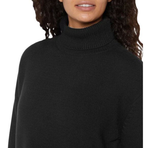 NEW GAP Cotton Turtleneck Sweater | Black - Picture 6 of 9